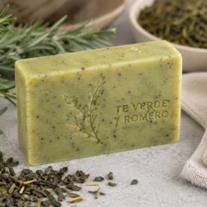 Jabon Equilibrante de té verde y romero