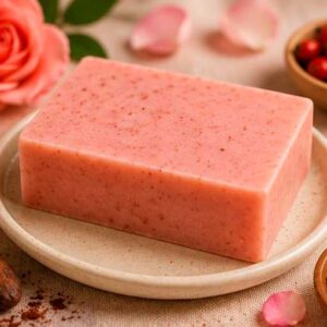 Jabón Regenerador de Rosa Mosqueta y Cacao