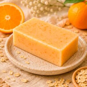 Revitalizing Orange and Oat Soap