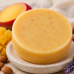 Jabon Suavizante de Manteca de Mango y Aceite de Almendras Dulces