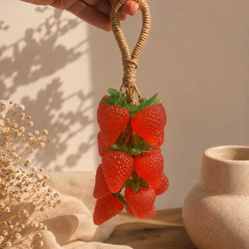 Jabon decorativo de Fresas